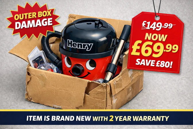 henry bagged corded cylinder vacuum cleaner flor cleaner red only sale whilst stocks last