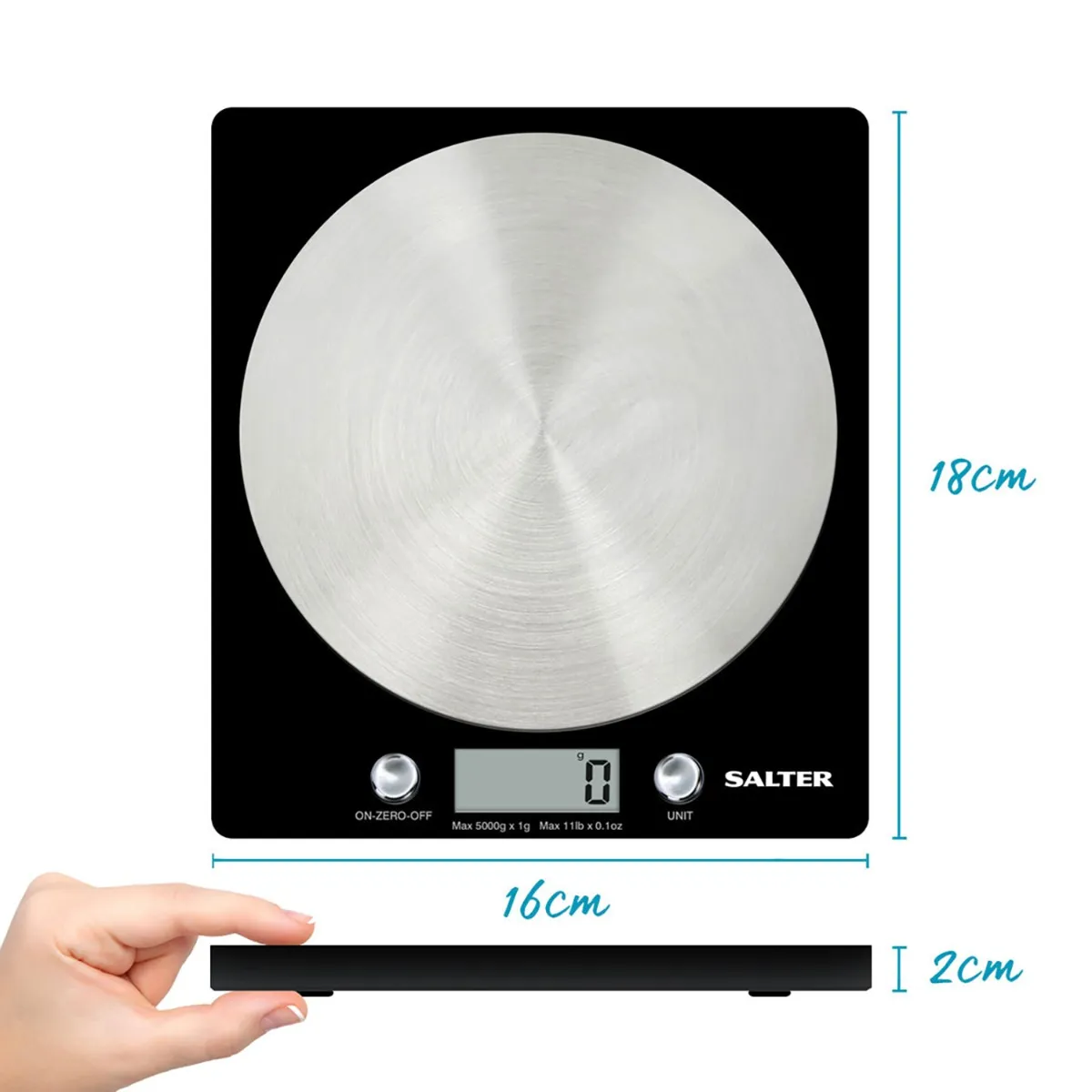 Salter Electronic Kitchen Scales - Image 5