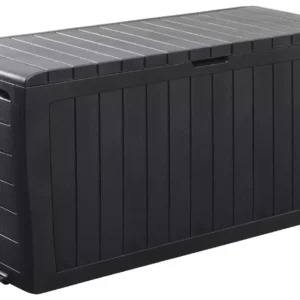 Keter Marvel+ 270L Outdoor Garden Storage Box - Grey