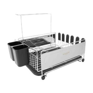 Blackmoor Deluxe Dish Drainer Black