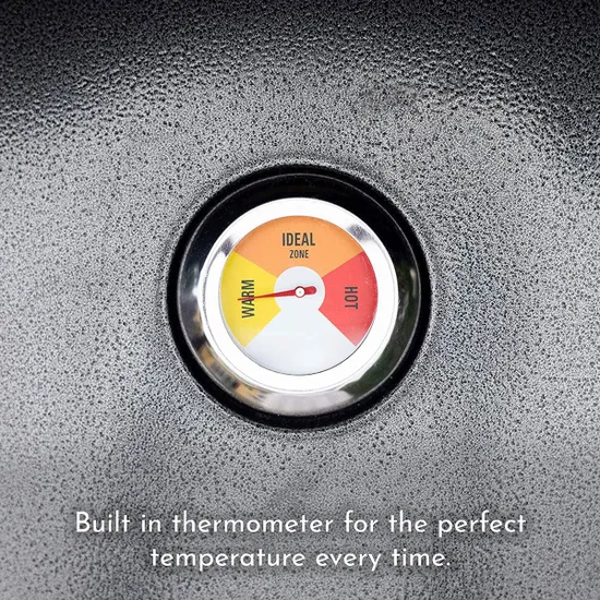 Haven Mini Outdoor Bbq Pizza Oven With Ceramic Pizza Stone And Built-in Thermometer - Image 3