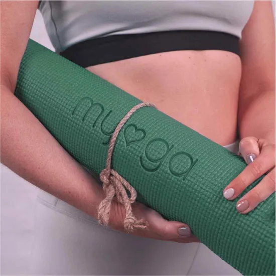Entry Level Yoga Mat - Green - Image 4