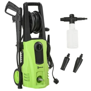 DURHAND 1800W High Pressure Washer, 150 Bar Pressure, 510 L/h Flow - Green