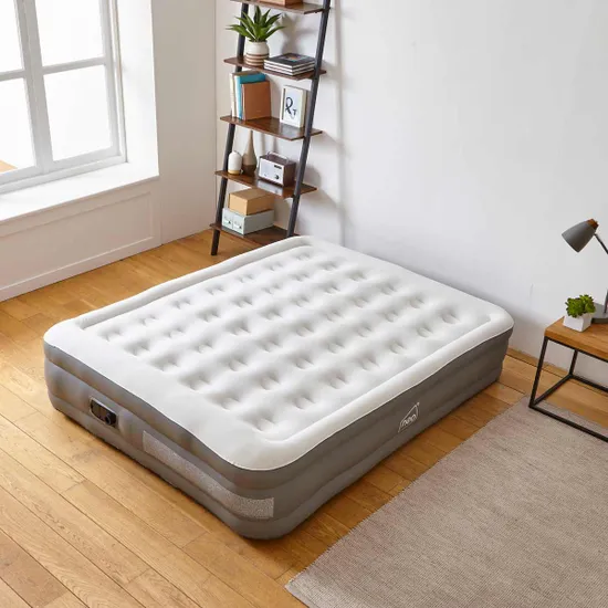Neo Double King Inflatable Air Bed With Built-in Electric Pump