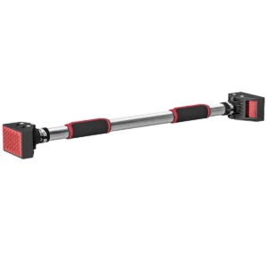 Sportnow No Screws Doorway Pull Up Bar with 75-92cm Adjustable Length & Comfort Grip