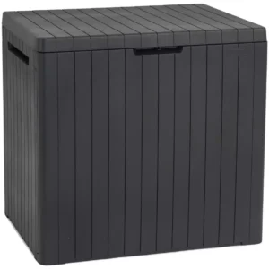 Keter City 113L Outdoor Garden Storage Box - Grey