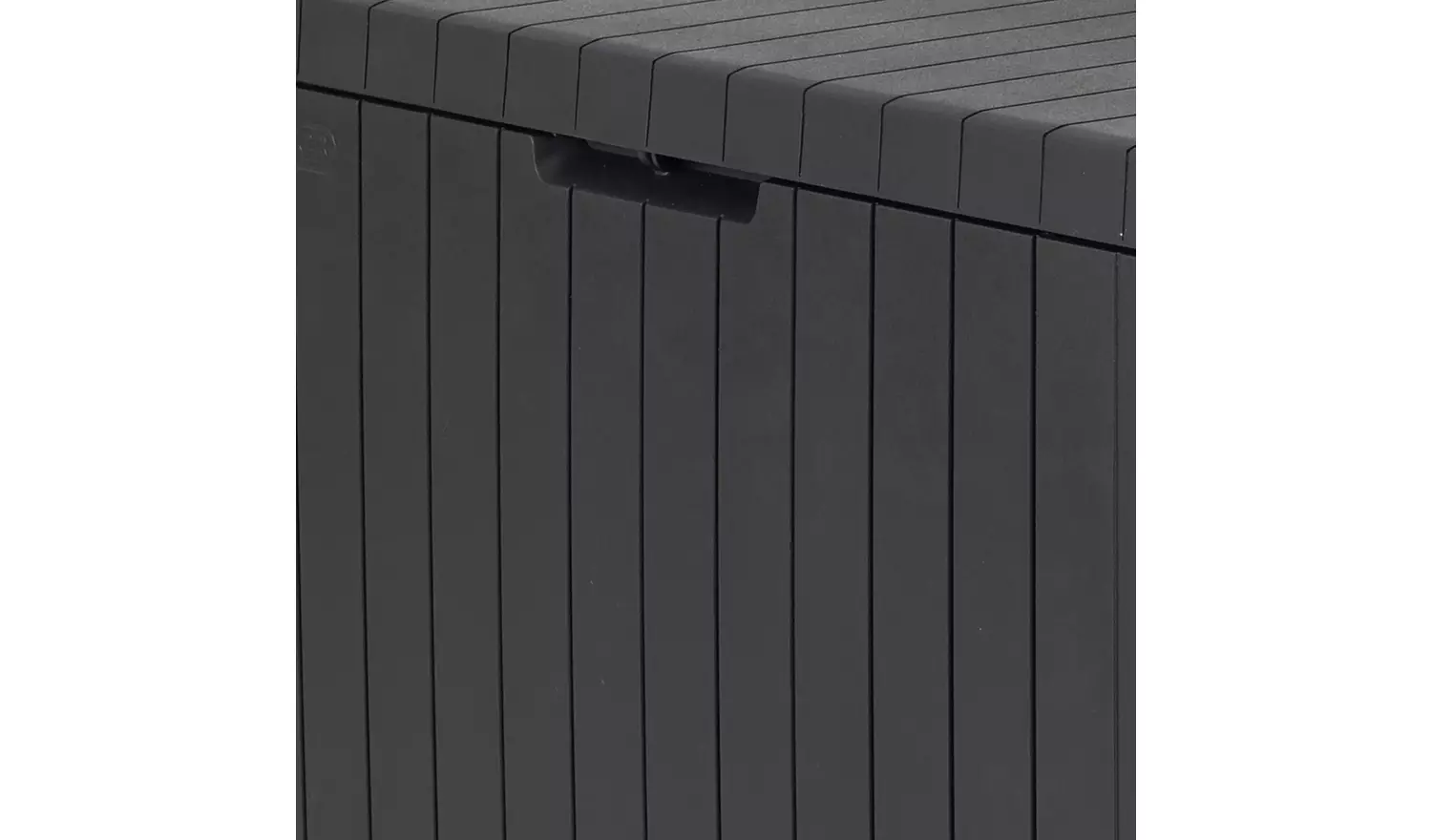 Keter City 113L Outdoor Garden Storage Box - Grey - Image 5