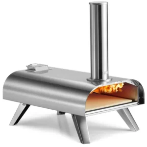 Gr8 Garden Portable Pizza Oven 12" Stainless Steel