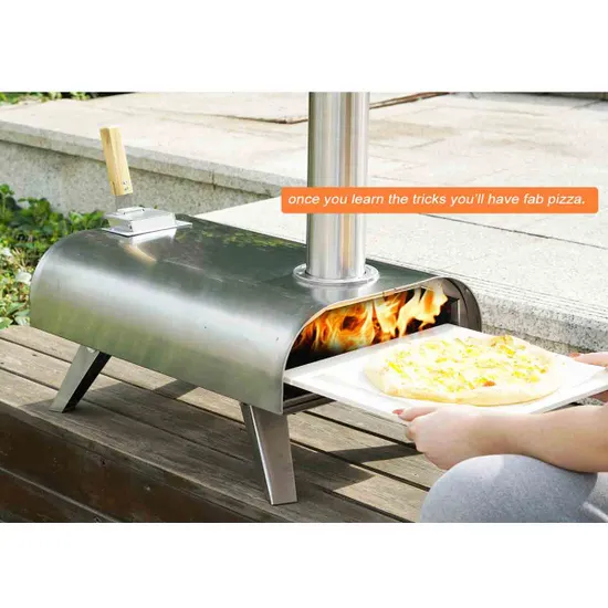 Gr8 Garden Portable Pizza Oven 12" Stainless Steel - Image 5