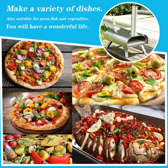Gr8 Garden Portable Pizza Oven 12" Stainless Steel - Image 10