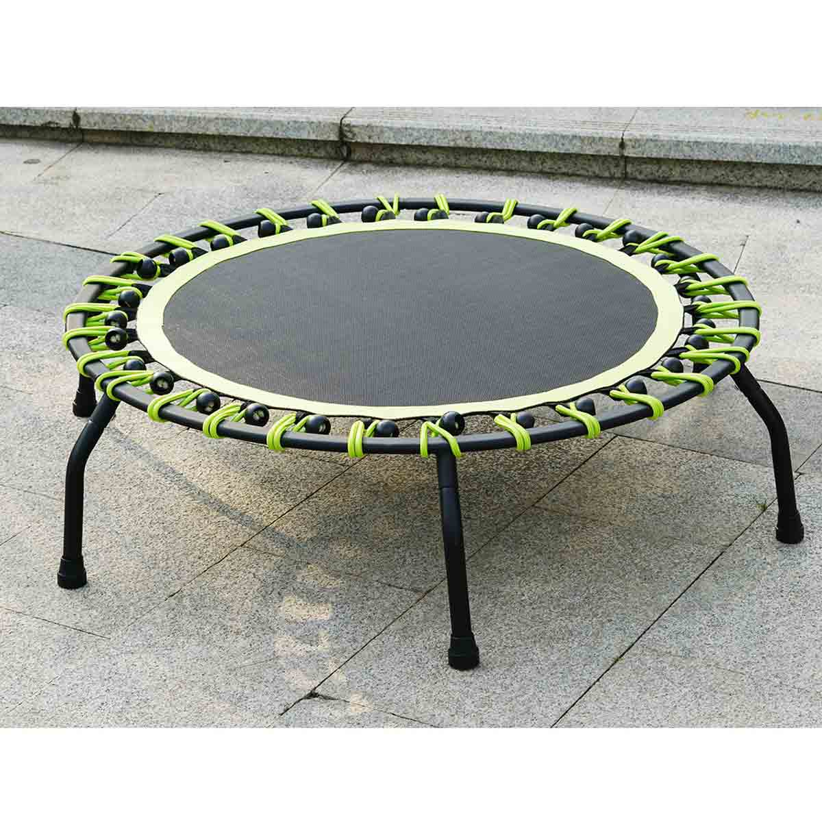 Gr8 Home Trampoline Bungee Fitness Jumper 40" Rebounder Bouncer Exercise Silent Green - Image 3