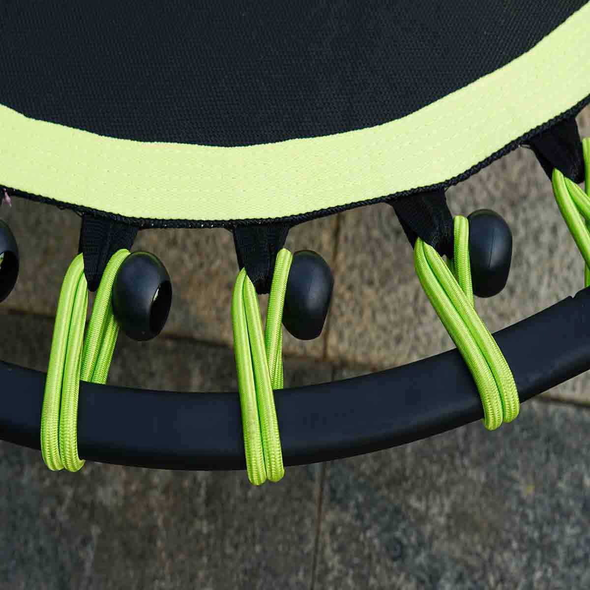 Gr8 Home Trampoline Bungee Fitness Jumper 40" Rebounder Bouncer Exercise Silent Green - Image 4