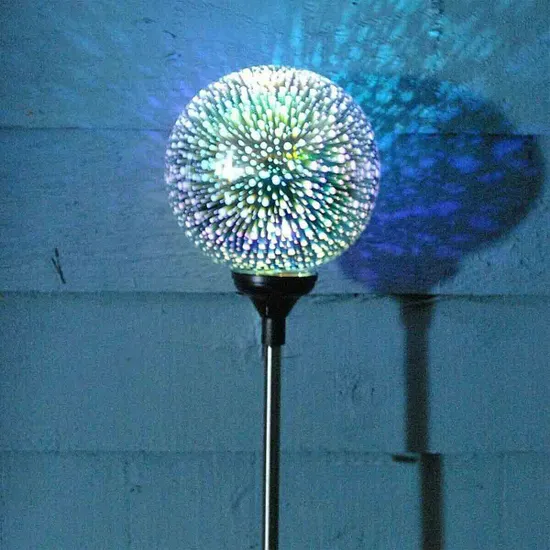 Haven Plastic Solar Garden 3D Globe Light Solar Panel - Image 5