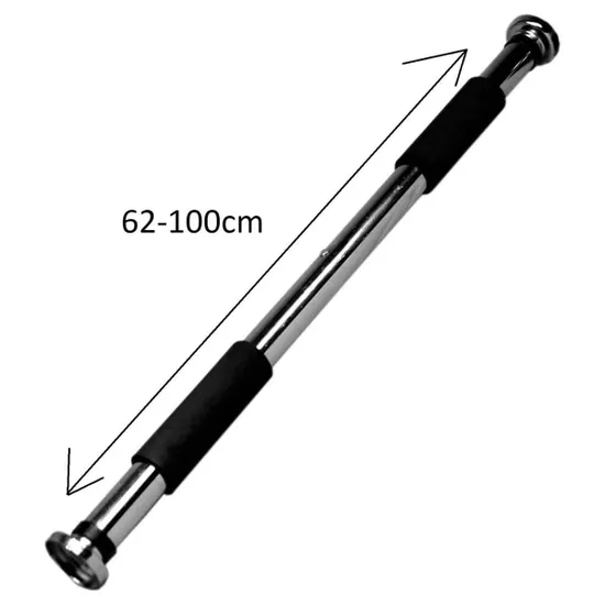 Adjustable Pull Up Bar For Doorway - Gym Workout Equipment Internal Door Strength Training Upper Arms Chin Up - Heavy Duty Abs Upper Body Fitness Equipment For Home Indoor Gym - Image 3