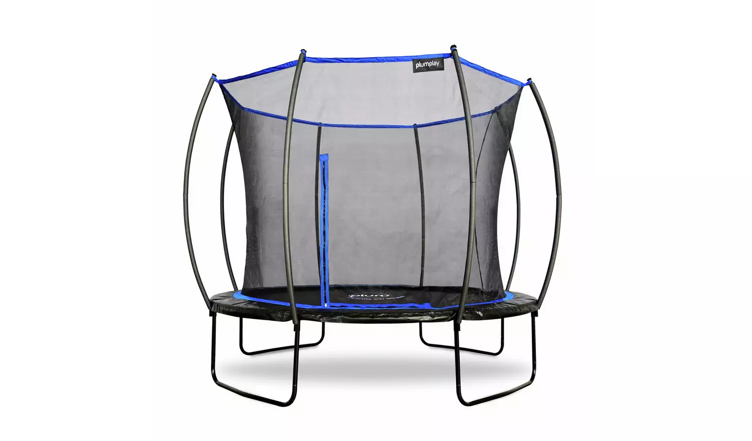 Plum 10ft Deluxe Springsafe Outdoor Trampoline & Enclosure