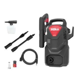 Hilka 1200W Pressure Washer With Foam Bottle